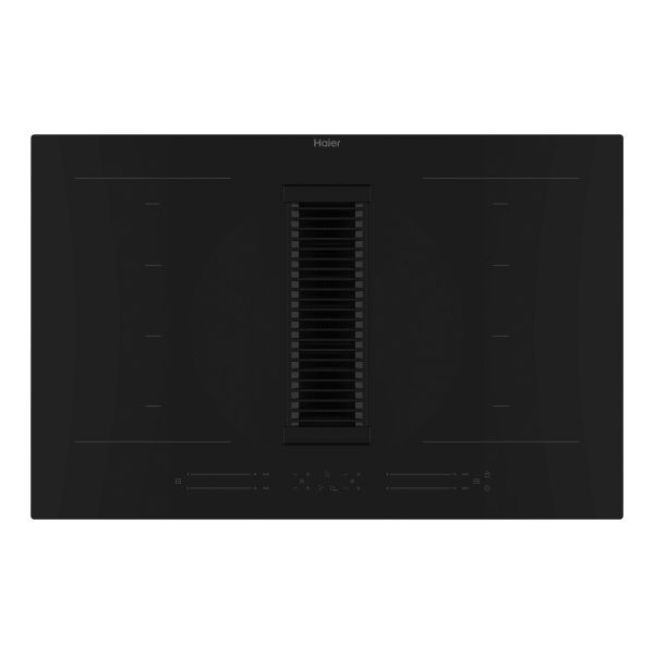 Haier Series 6 HAIH82MTMCF 83cm Venting Induction Hob - Black