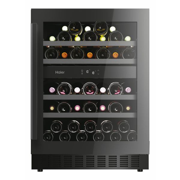 Haier Series 6 HAKWBD60UK B/I 60cm Wine Cabinet - Black