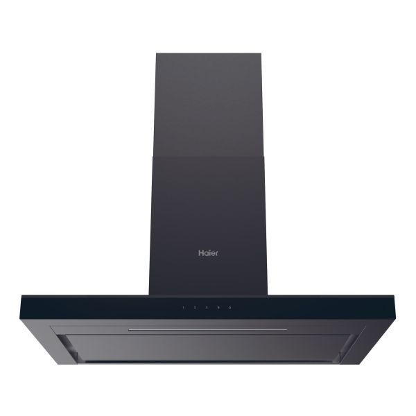 Haier Series 4 HATS9CBS4B 90cm Slim Box Design Chimney Hood - Black