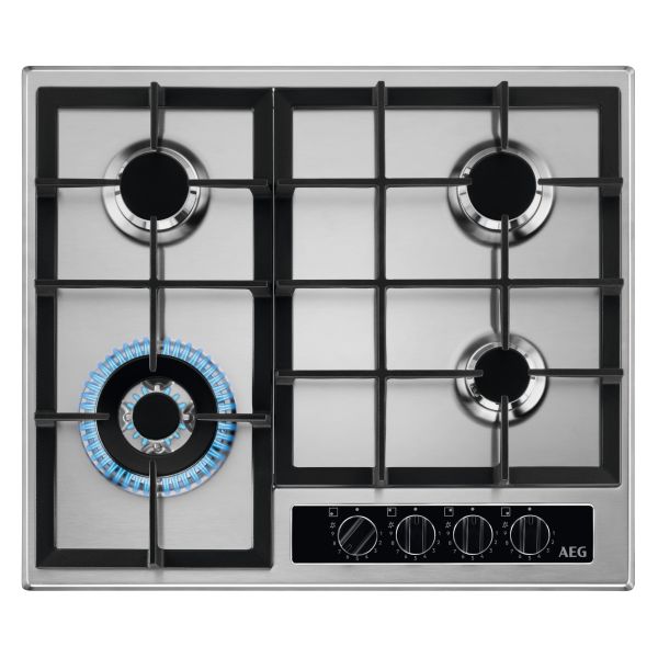 AEG HGB64420YM 60cm Gas Hob - St/Steel