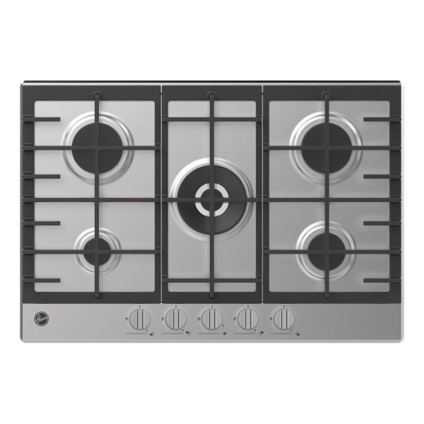 Hoover H300 HHG75WK3X 75cm Gas Hob - St/Steel