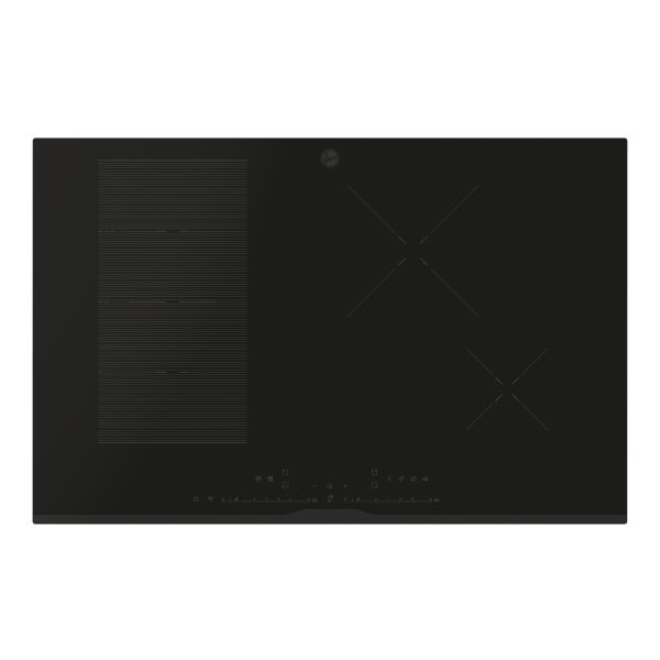 Hoover HIF84DCS 77cm Induction Hob - Black Glass