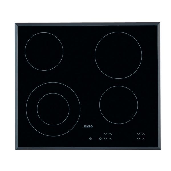 AEG HK624010FB 60cm Ceramic Hob - Black