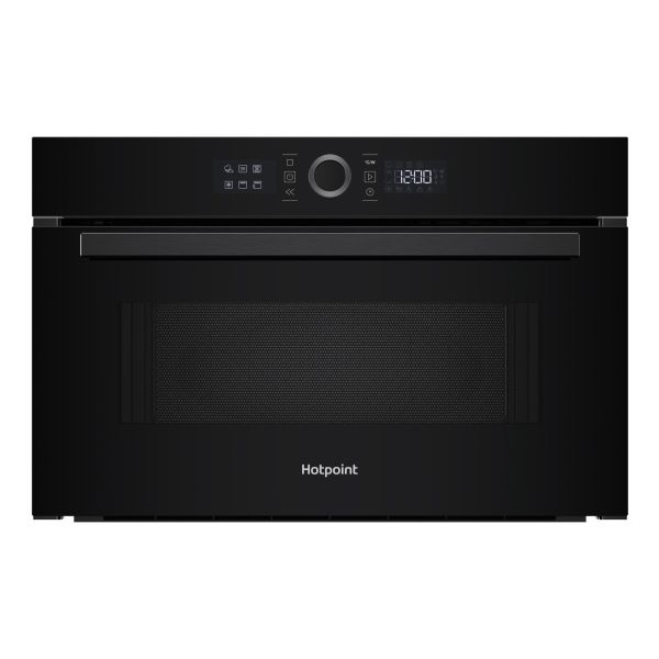 Hotpoint HMD44MBUK B/I 1000W Microwave & Grill - Black