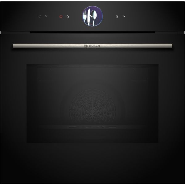 Bosch Series 8 HMG7764B1B Single Pyrolytic Oven & Microwave - Black