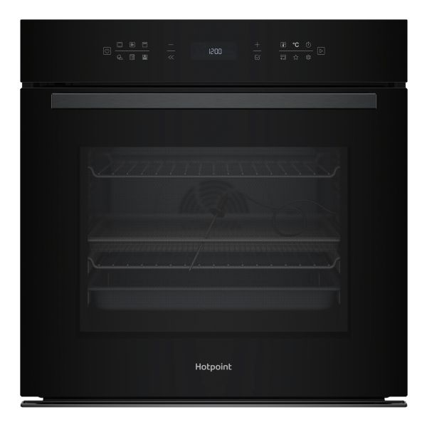 Hotpoint Class 6 HOI68PPT2SBUK Single Pyrolytic Oven - Black