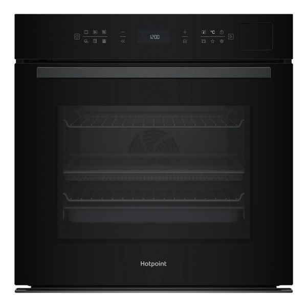 Hotpoint Class 6 HOI6A8PT1SBUK Single Pyrolytic Oven - Black