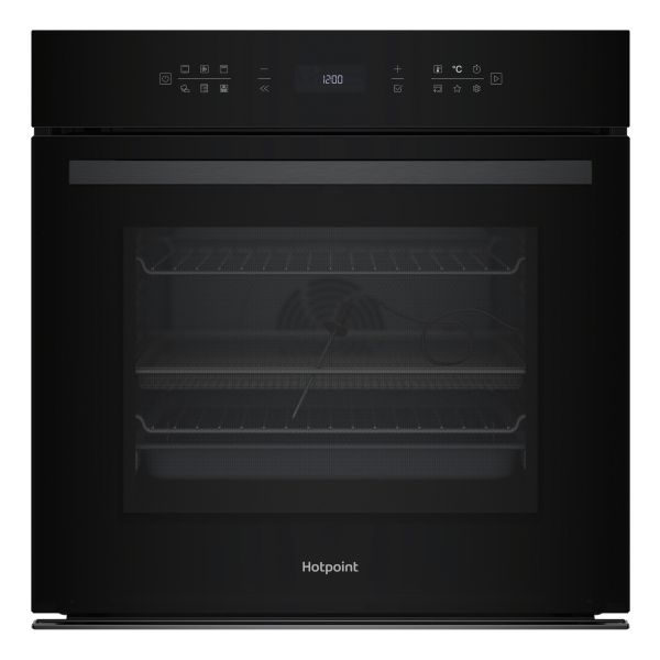 Hotpoint Class 7 HOI78PPT1SBUK Single Pyrolytic Oven - Black