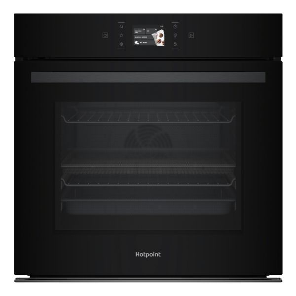 Hotpoint Class 9 HOI98PT2SBUK Single Pyrolytic Oven - Black