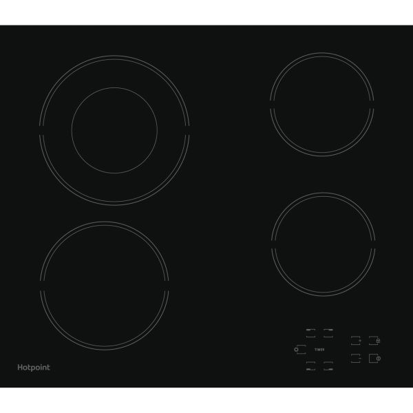 Hotpoint HR 612 CH 60cm Ceramic Hob - Black