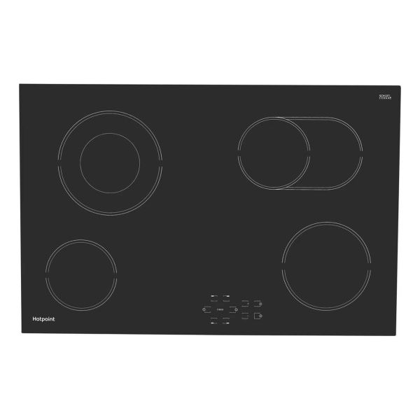 Hotpoint HR 724 B H 77cm Ceramic Hob - Black