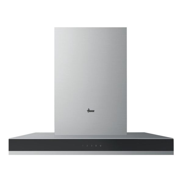 Hoover HTS6CBH3X 60cm Island Hood - Black & St/Steel