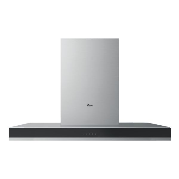 Hoover HTS9CBH3X 90cm Chimney Hood - Black & St/Steel