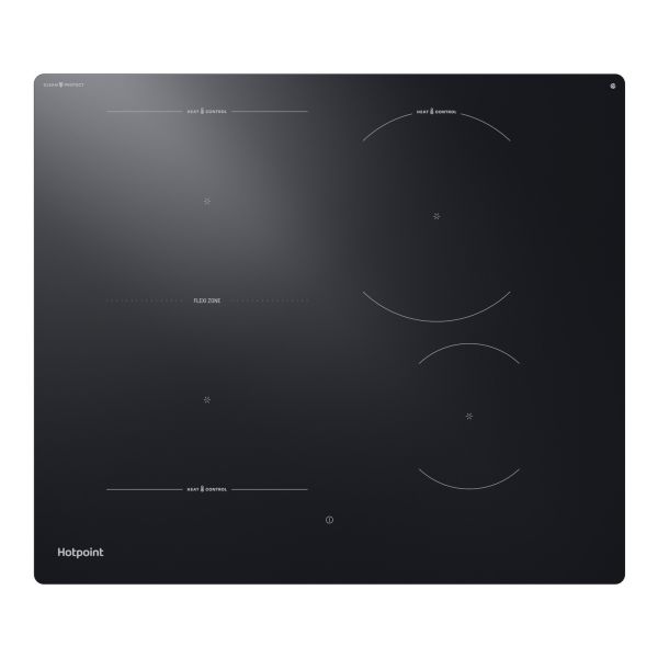Hotpoint HTX6014DCF 60cm Flex Induction Hob - Black