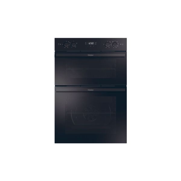 Haier HWO9M2M5B Double Electric Oven - Black