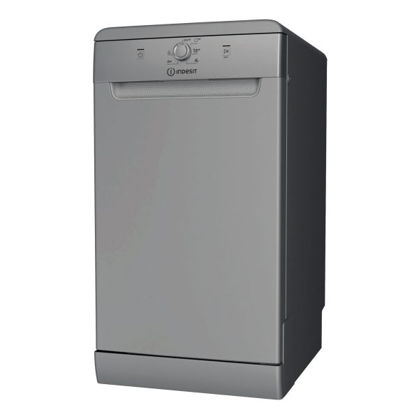 Indesit IN2FE10CS90SUK F/S 10 Place Slim Dishwasher - Silver