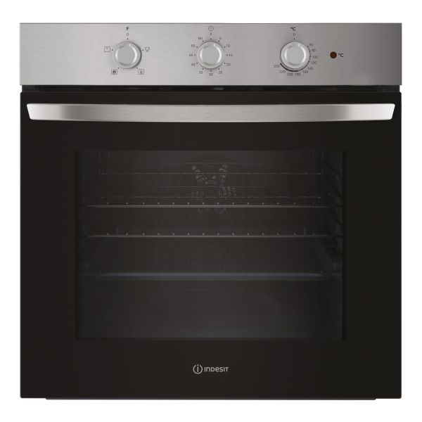 Indesit IO 233 X UK Single Electric Oven - St/Steel