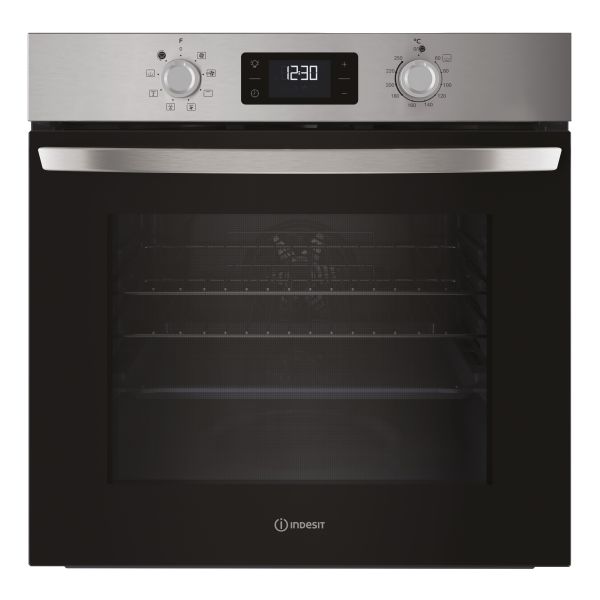 Indesit IO 253 X UK Single Electric Oven - St/Steel