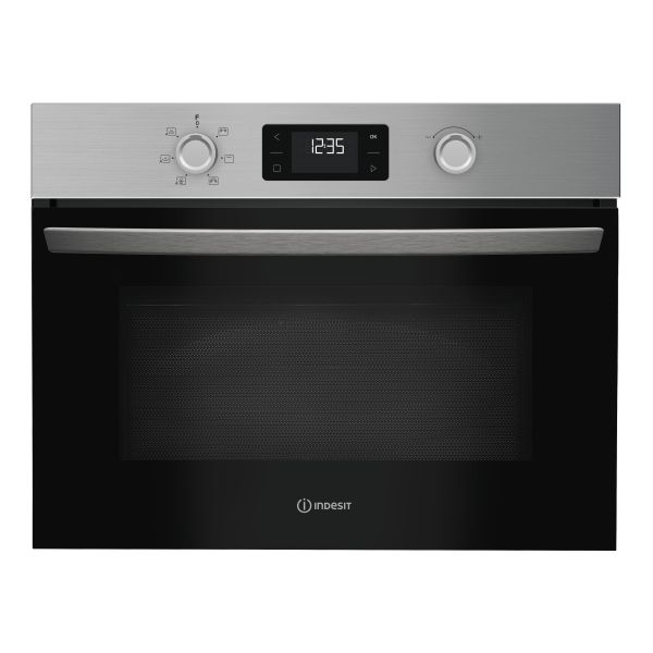 Indesit IP 252R XUK B/I 900W Microwave & Grill - St/Steel