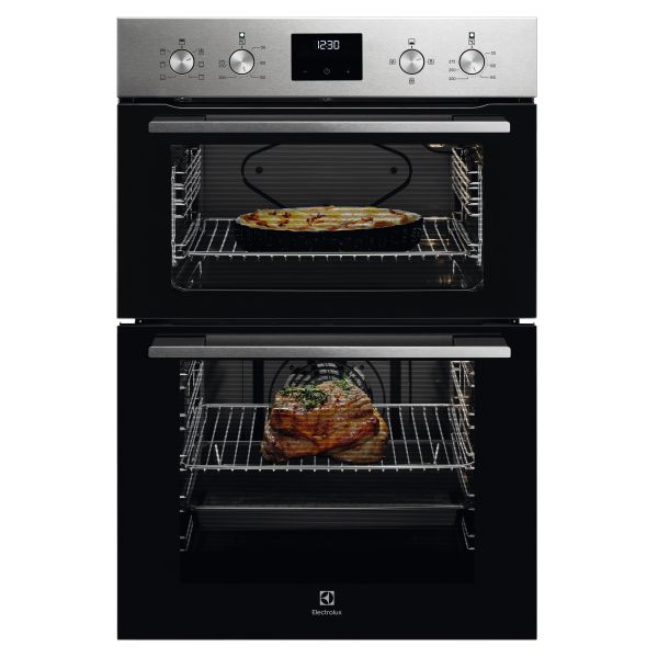 Electrolux KDFGE40TX Double Electric Oven - St/Steel
