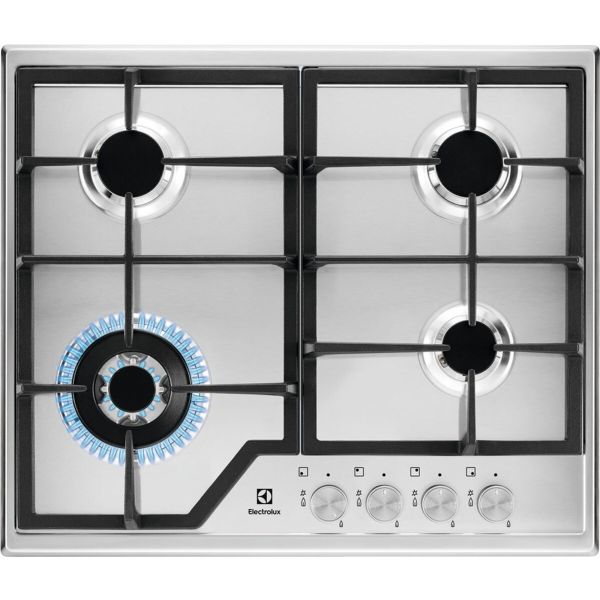 Electrolux KGS6436SX 60cm Gas Hob - St/Steel