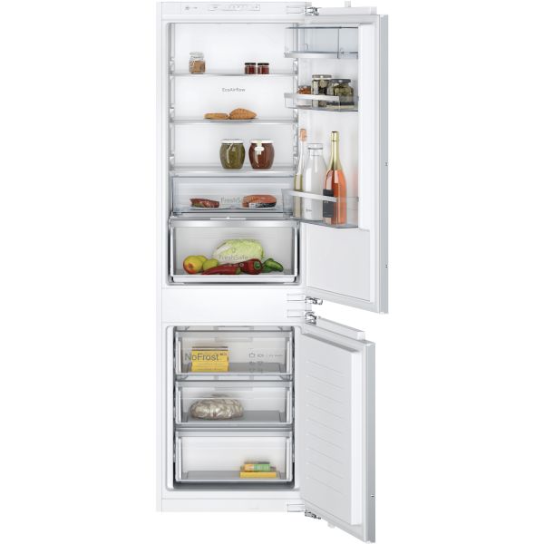 Neff N50 KI7862FE0G B/I NoFrost 60/40 Fridge Freezer (Fixed Hinge)
