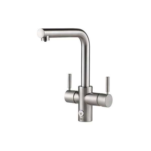 InSinkErator 4N1 L Shape Tap Only - Brushed Steel