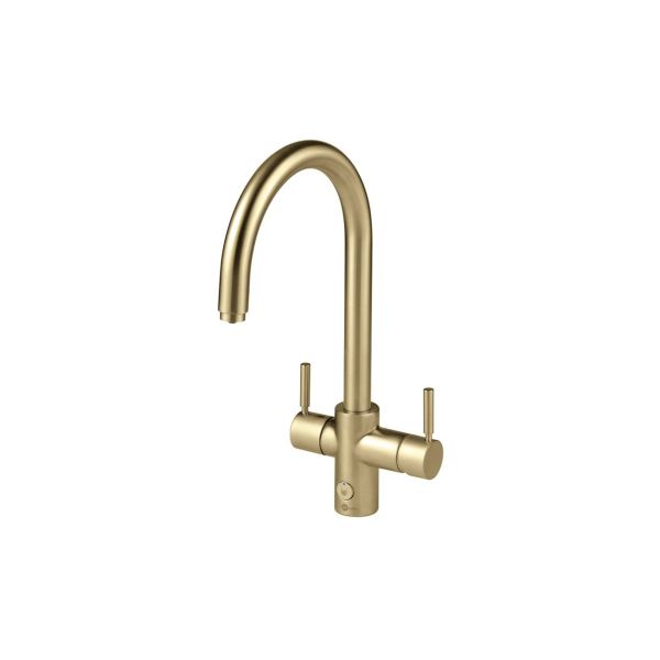 InSinkErator 4N1 J Shape Tap Only - Brushed Gold