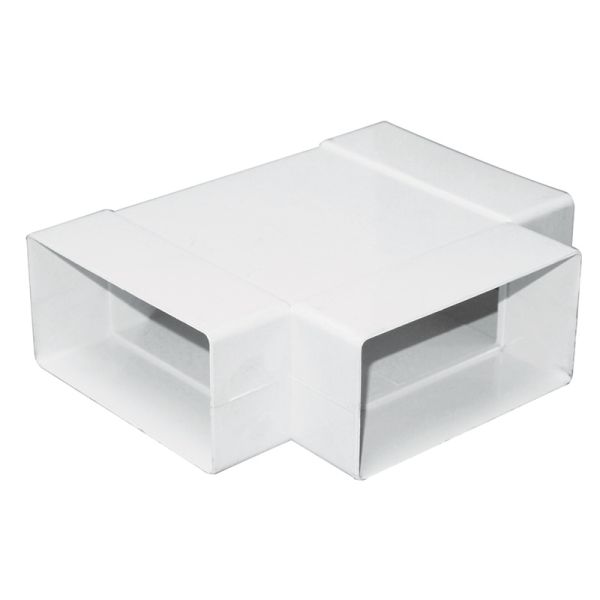 Manrose 110 x 54mm Horizontal T-Piece - White