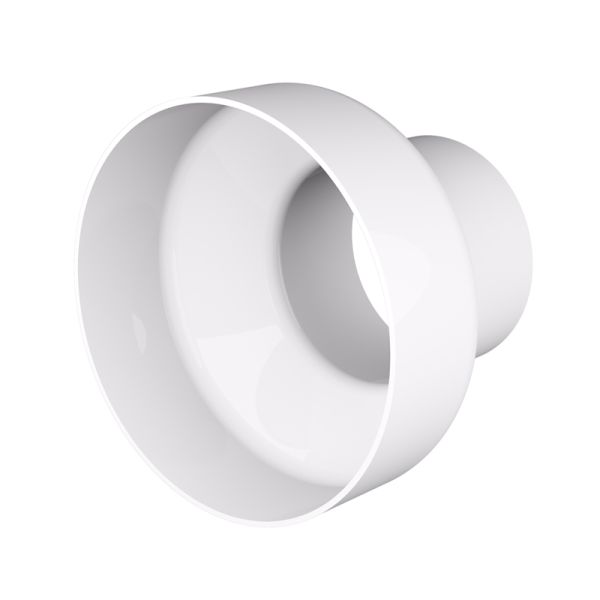 Manrose 150mm to 125mm Circular Reducer - White