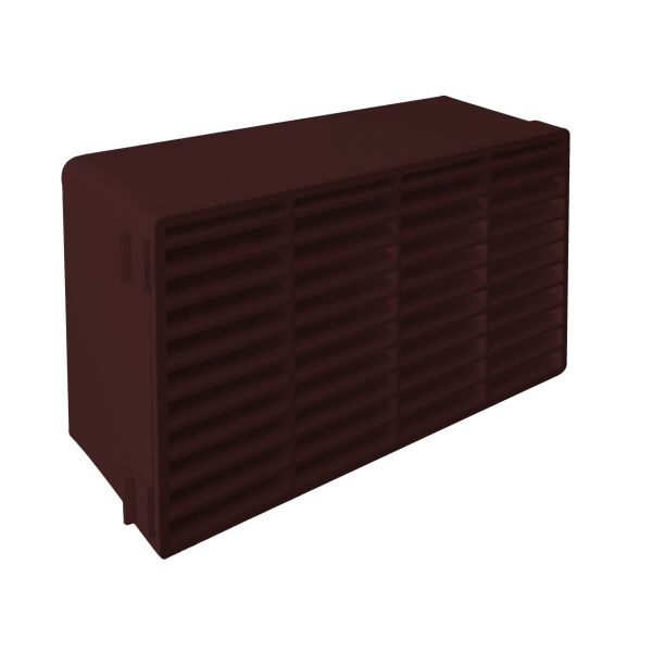 Manrose 220 x 90mm Double Airbrick - Brown