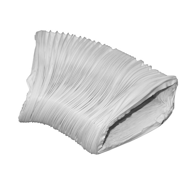 Manrose 110 x 54mm Rectangular PVC Flexible Ducting (3m) - White