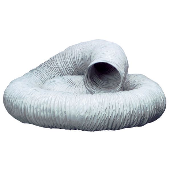 Manrose 120mm Flexible Ducting (1m) - White