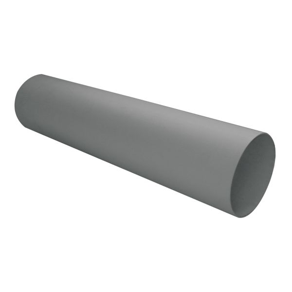 Manrose 100mm Round Pipe (350mm) - Grey