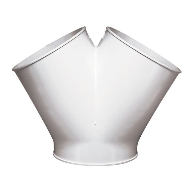 Manrose 150mm Round Y-Piece Connector - White