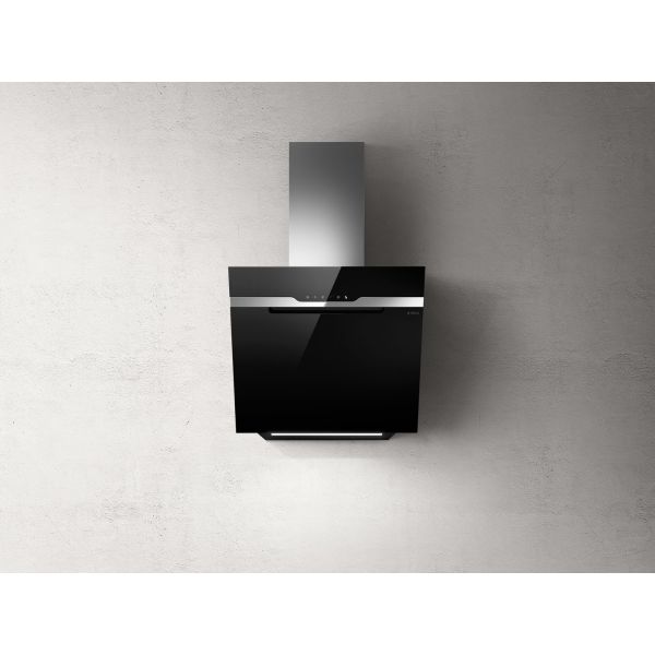 Elica Majestic No Drip 60cm Chimney Hood - Black