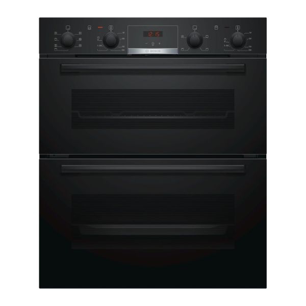 Bosch Series 4 NBS533BB0B B/U Double Electric Oven - Black