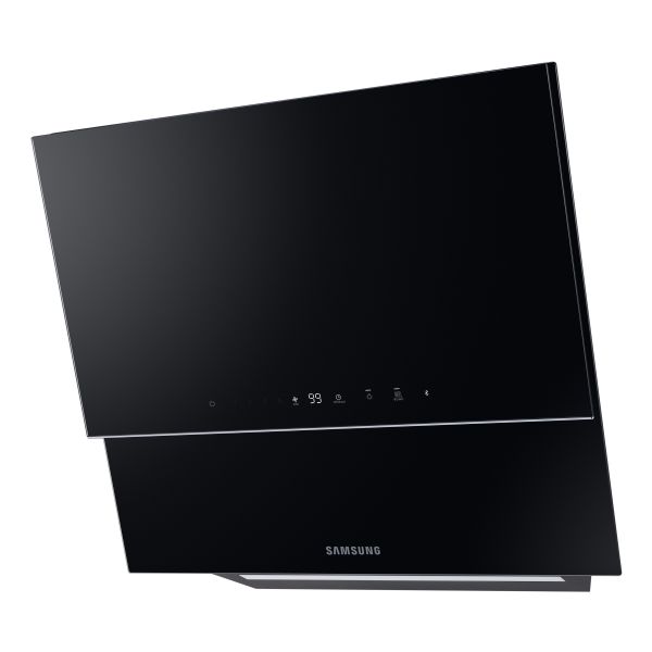 Samsung NK24C9804VB/UR 60cm Angled Chimney Hood - Black