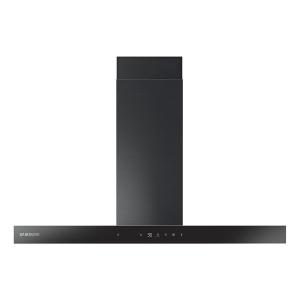 Samsung NK36C5703TM/UR 90cm Box Chimney Hood - Black Steel