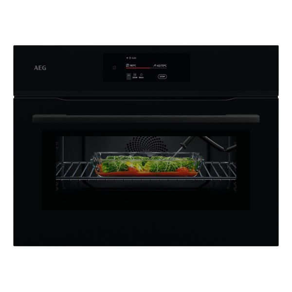 AEG NKK8N721B Compact Electric Oven - Black