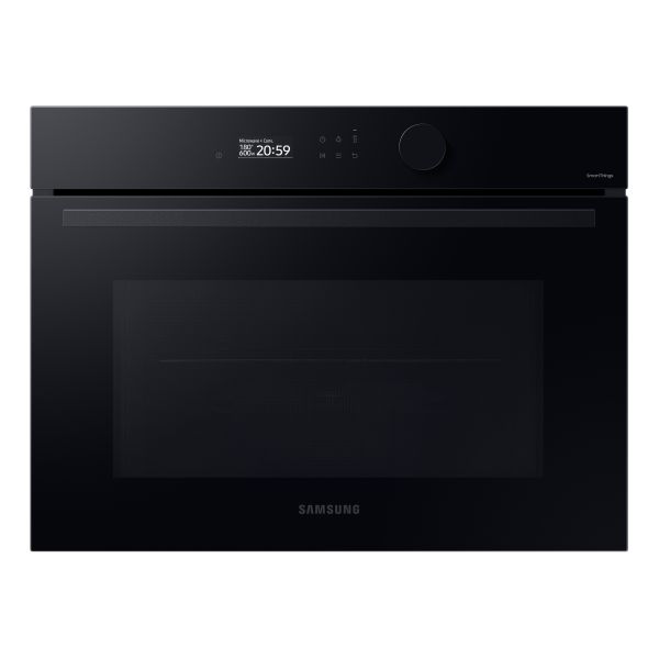 Samsung Bespoke Series 5 NQ5B5763DBK/U4 Compact Steam Combination Oven - Black Glass