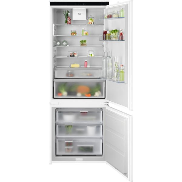AEG NSC7T751ES B/I TwinTech NoFrost 70/30 Fridge Freezer