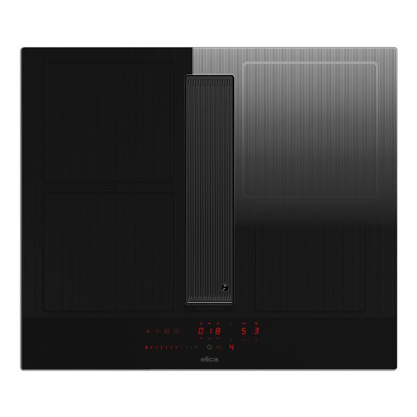 Elica NikolaTesla Velvet 83cm Venting Induction Hob - Black