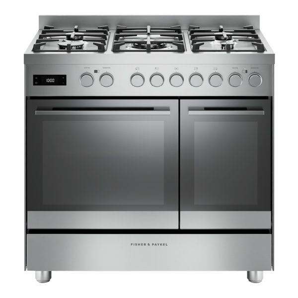 Fisher & Paykel Series 7 OR90L7DBGFX2 90cm Duel Fuel Range Cooker - St/Steel