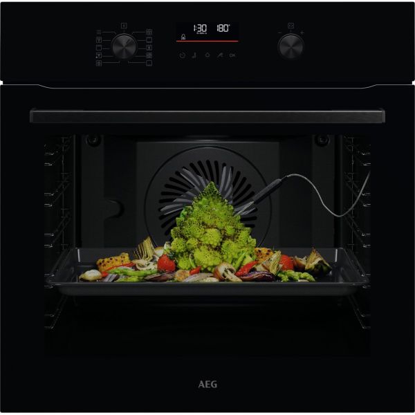 AEG OS6AB50AK Single Electric Oven - Black