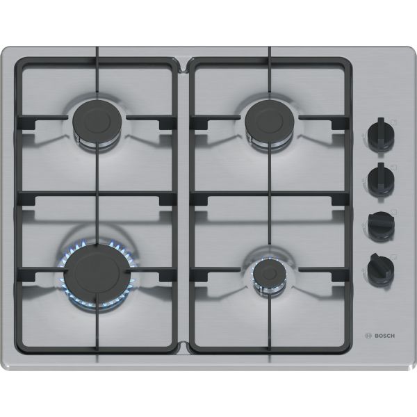 Bosch Series 2 PBP6B5K60 60cm Gas Hob - St/Steel