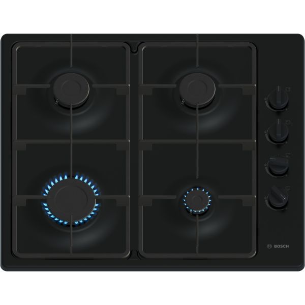 Bosch Series 2 PBP6B6K60 60cm Gas Hob - Black