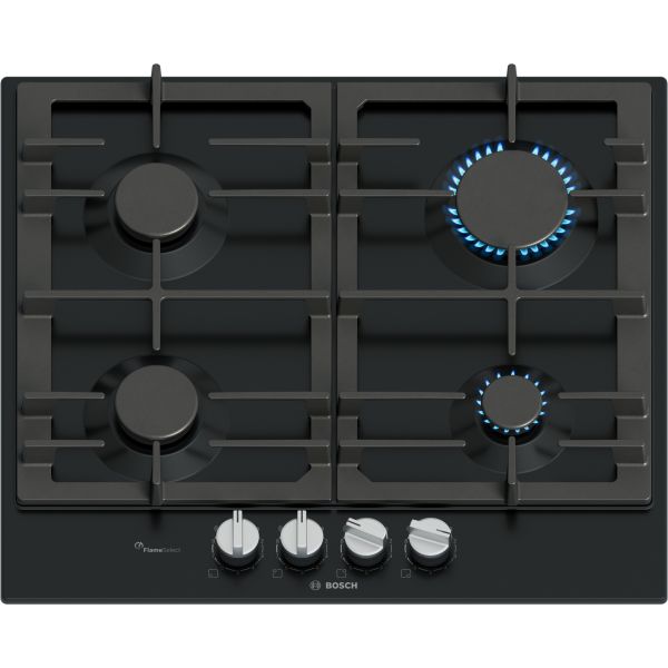 Bosch Series 6 PCP6A6I90 60cm Gas Hob - Black