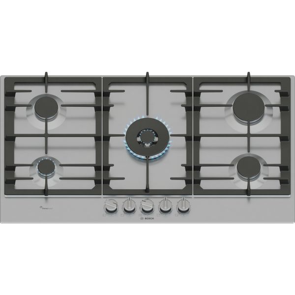 Bosch Series 6 PCR9A5B90 90cm Gas Hob - St/Steel