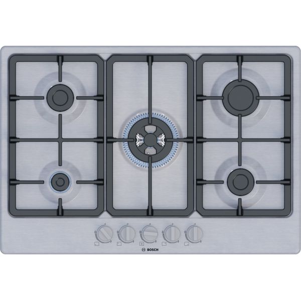 Bosch Series 4 PGQ7B5K90 75cm Gas Hob - St/Steel